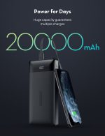 پاوربانک 20000میلی آمپر ساعت راوپاور مدل RP-172