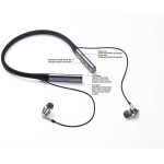 هدفون بی‌سیم گردنی وان مور HiFi E1001BT Triple Driver