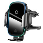 هولدر و شارژر وایرلس بیسوس مدل Baseus Light Electric Holder Wireless Charger(15W)-