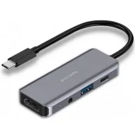هاب 4 پورت پرودو Porodo 4 in 1 HDMI 4K USB-C Hub PD-41CHB