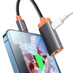 کابل تبدیل لایتنینگ اتصال همزمان هندزفری و شارژر مک دودو Mcdodo CA-6710 Lightning to Aux