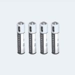 پک 4 تایی باتری قلمی شارژی پاورولوژی Powerology AA Rechargeable Battery PRUBAA4