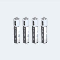 پک 4 تایی باتری قلمی شارژی پاورولوژی Powerology AA Rechargeable Battery PRUBAA4
