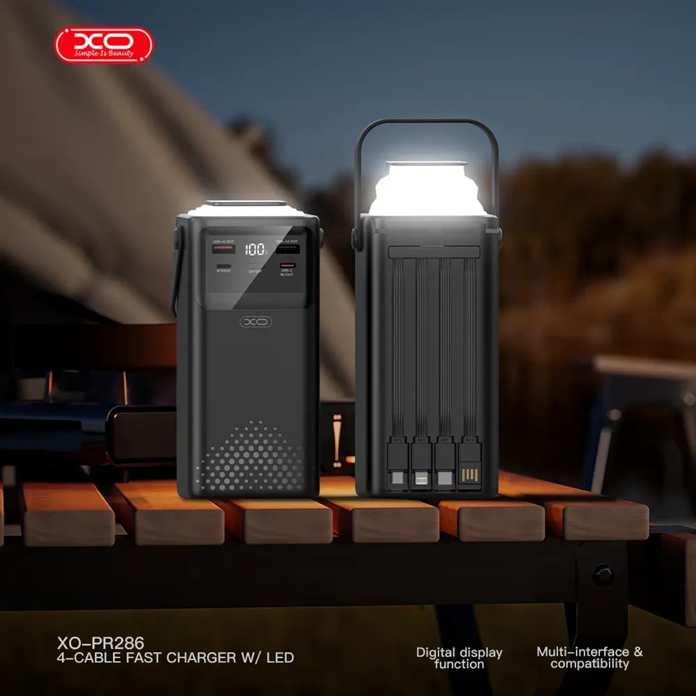پاوربانک 50000 میلی آمپر ایکس او مدل XO PR286 توان 22.5 وات