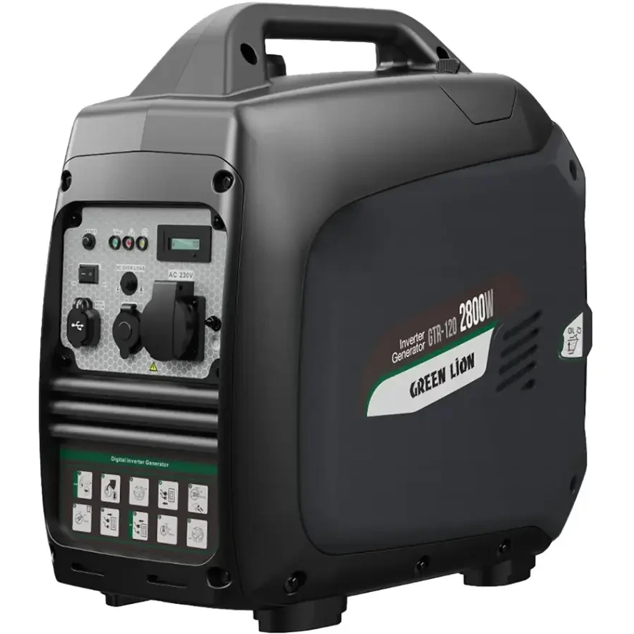 ژنراتور برق گرین لاین مدل Green lion Gasoline Inverter Generator GTR120