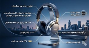 هدست بلوتوثی بوز مدل Bose Quietcomfort Ultra Wireless Headphone 
